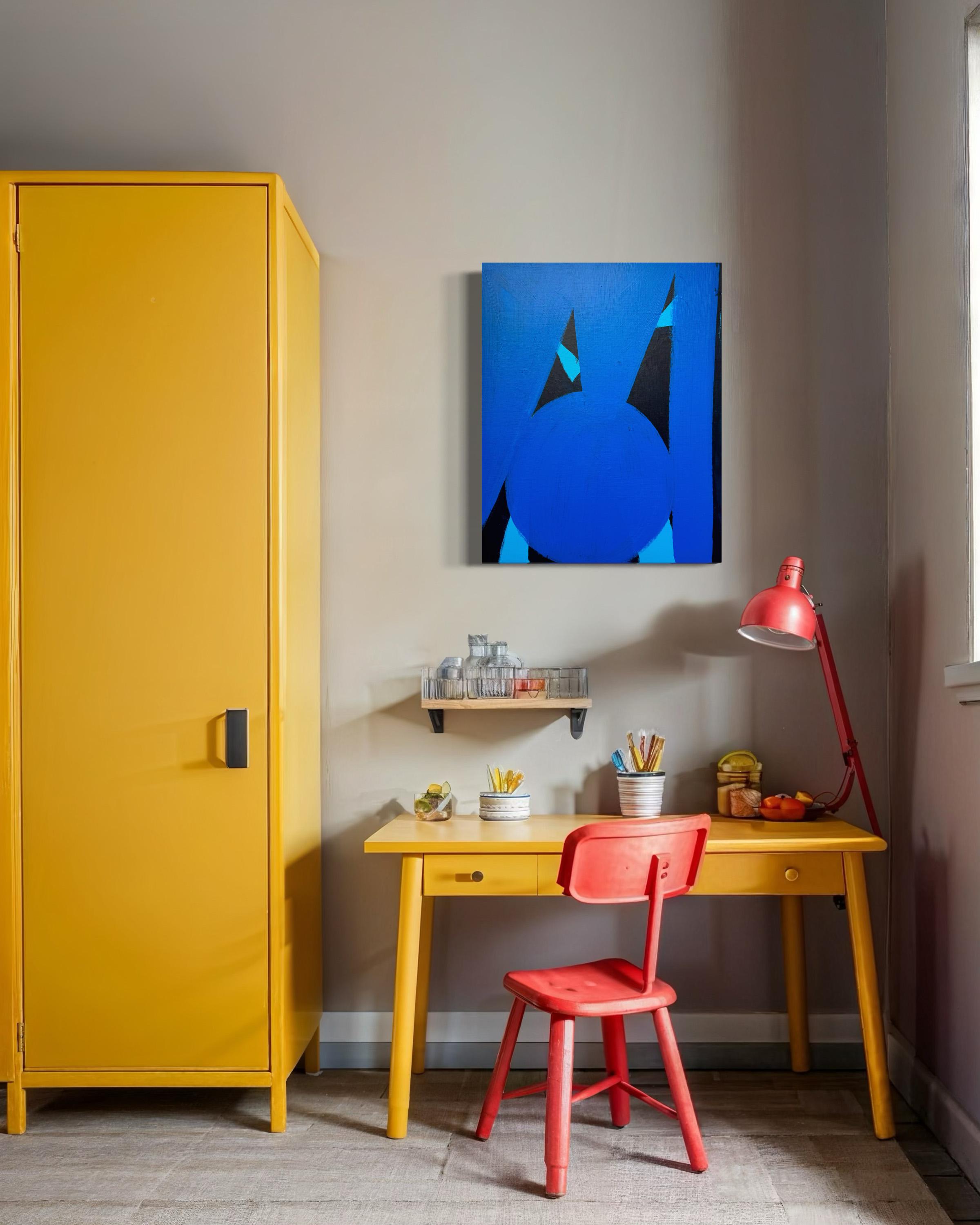Verità ineluttabili, Pittura astratta geometrica contemporanea - Painting Contemporaneo di Matt Higgins