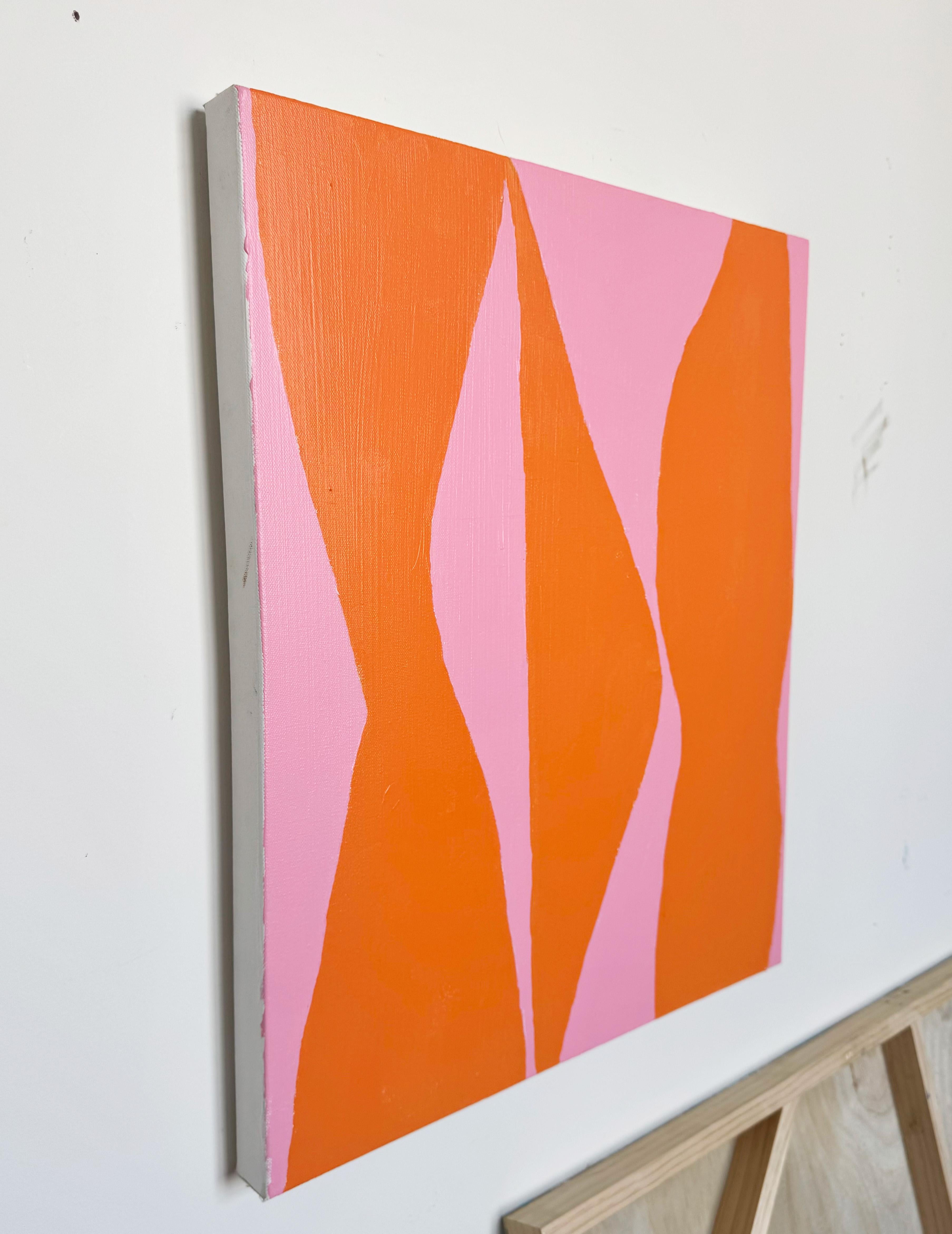 Linger In Warmth, Contemporary Abstract Painting For Sale 1