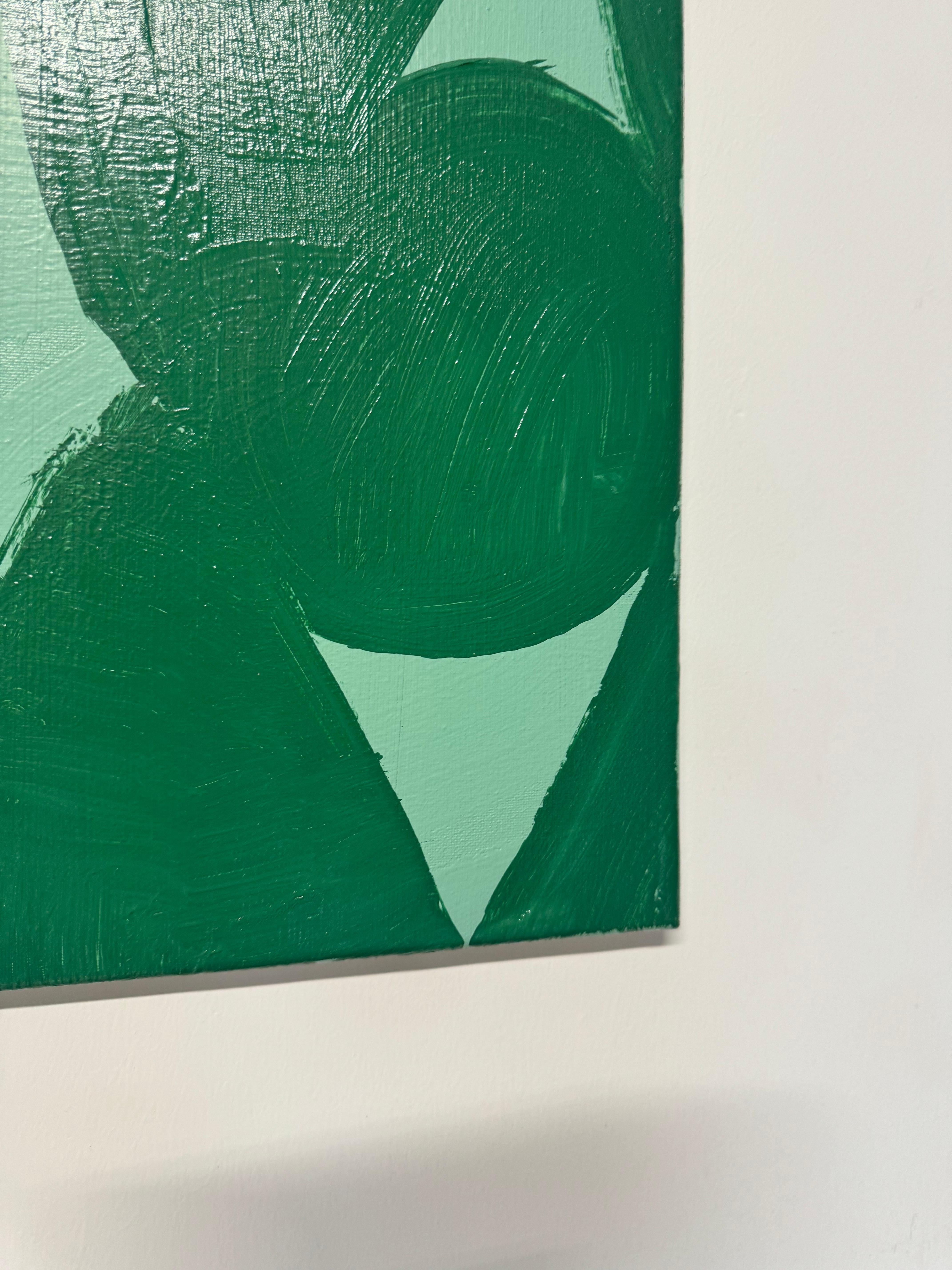 Misplaced, Contemporary Abstract Acrylic Painting im Angebot 5