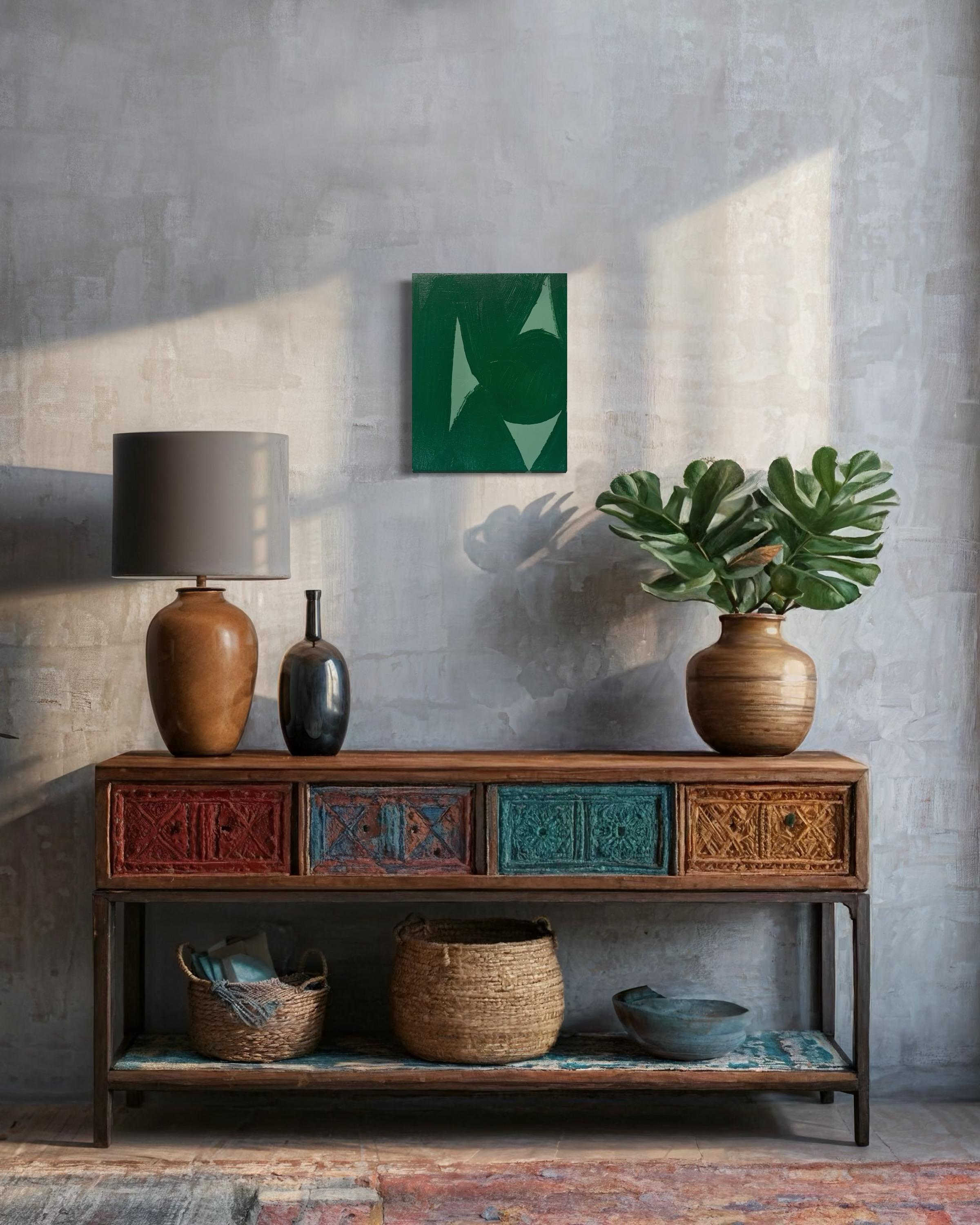 Misplaced, Contemporary Abstract Acrylic Painting im Angebot 6