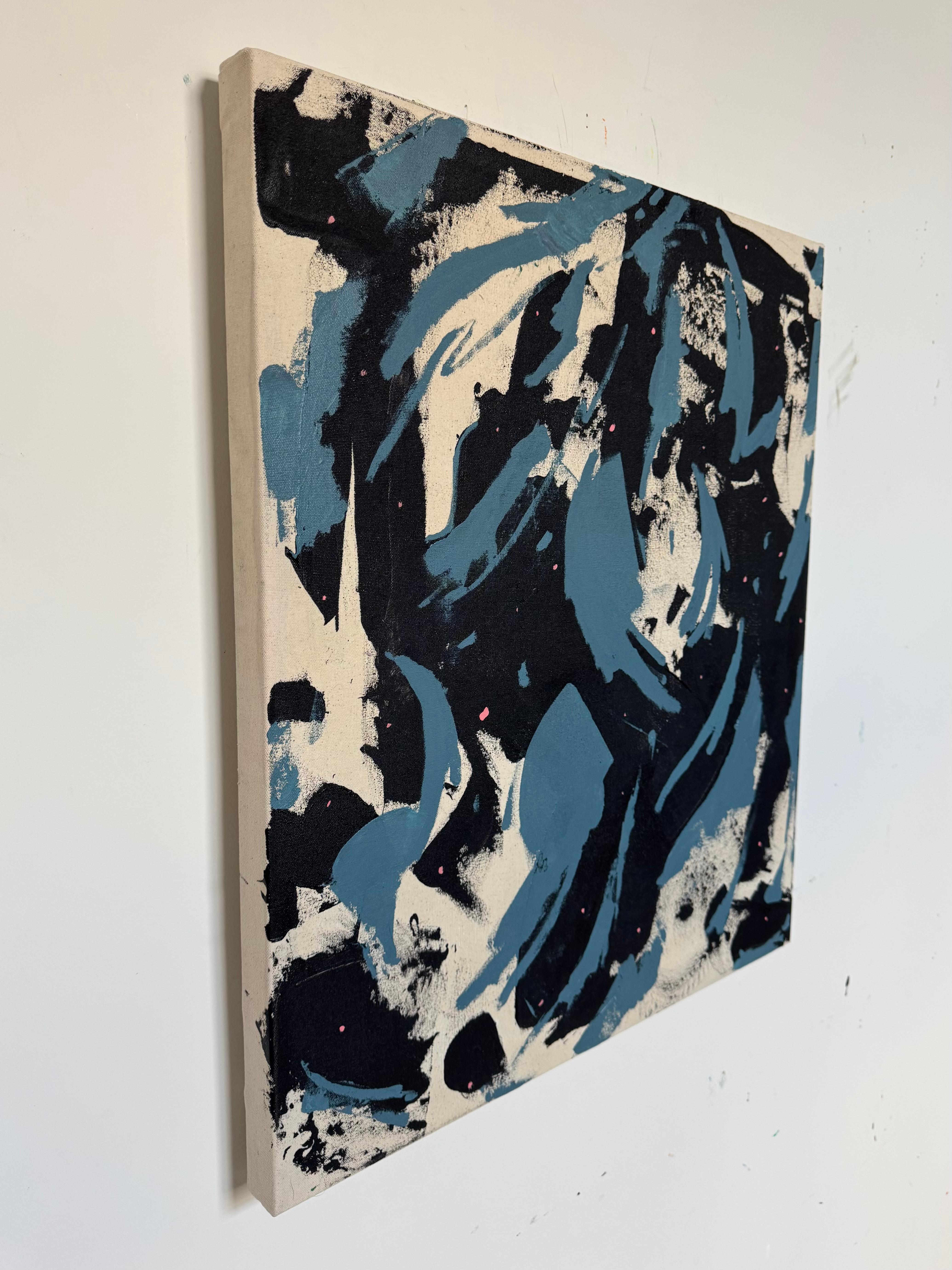 Night Watch, Contemporary Abstract Painting For Sale 1
