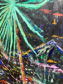 Palm 5, Contemporary Abstract Landscape