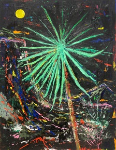 Palm 5, Contemporary Abstract Landscape