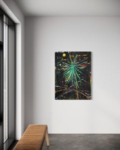 Palm, Contemporary Landscape Ölgemälde