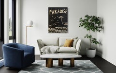 Paradise - Pittura contemporanea in bianco e nero di Matt Higgins