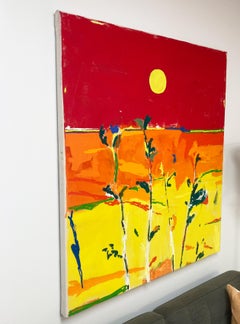 Scorched, Contemporary Landscape Painting