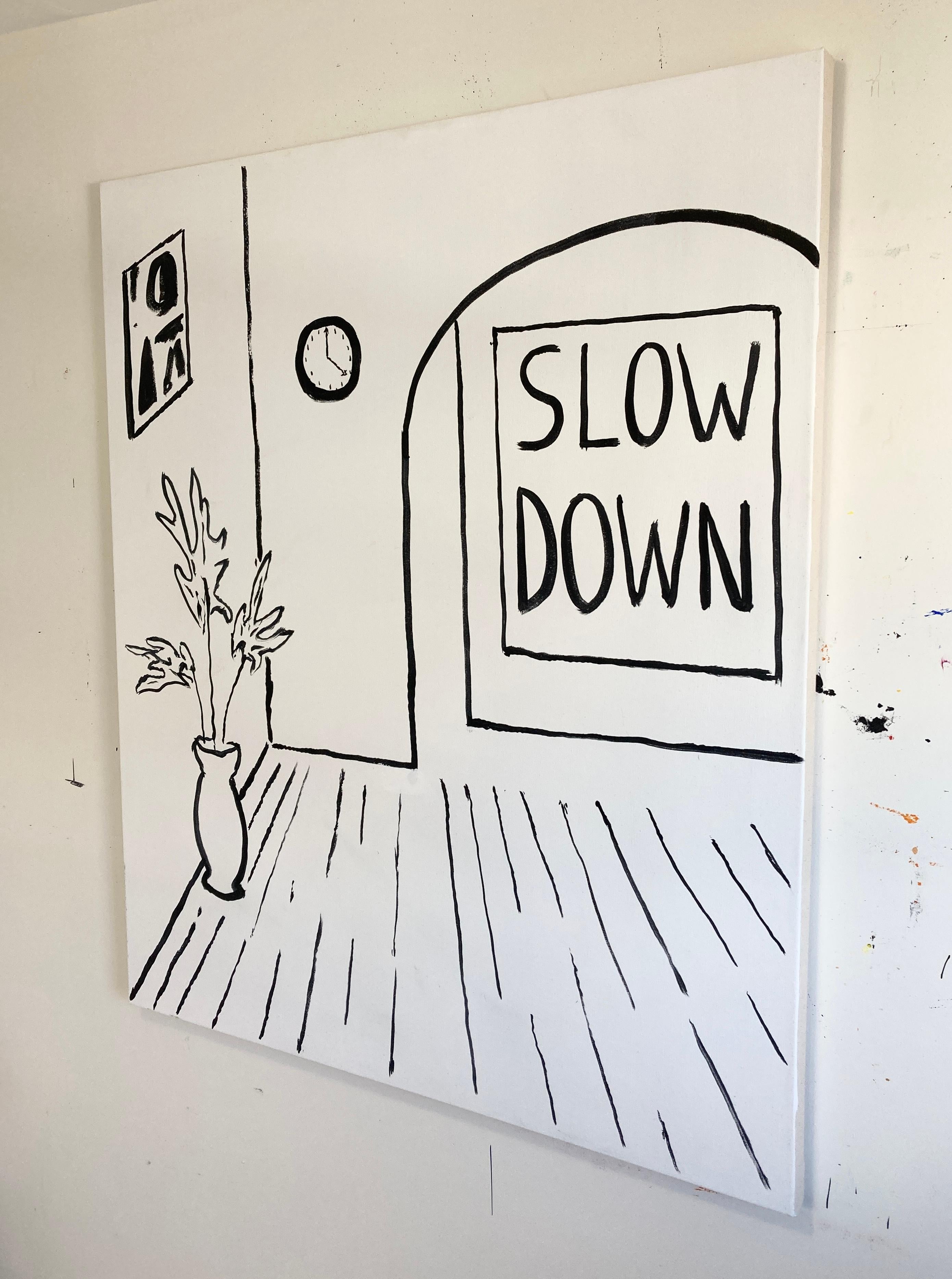 Slow Down, Contemporary Interior Scene  1