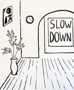 Slow Down, Contemporary Interior Scene 