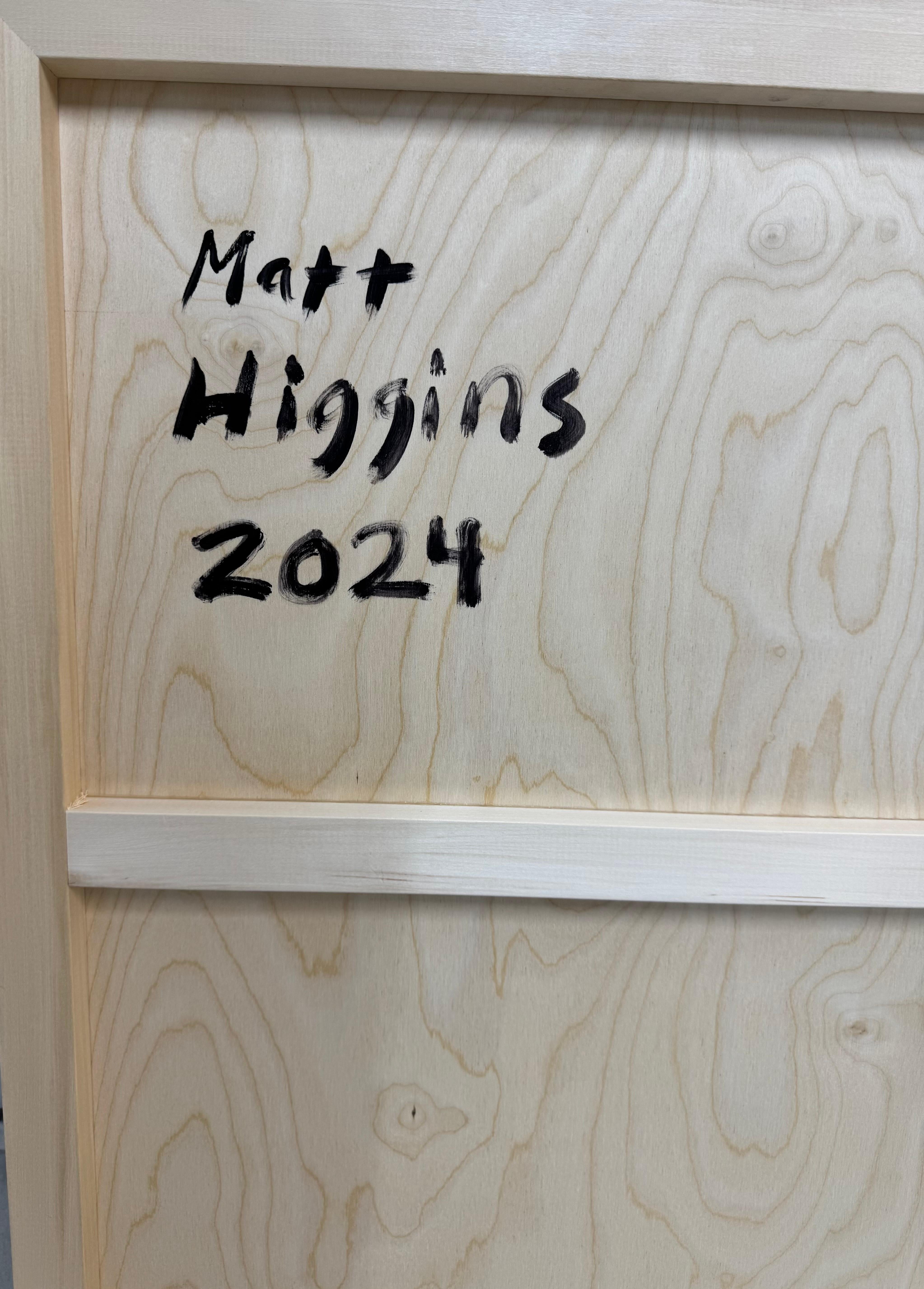 Slow Down, Zeitgenössische Textmalerei von Matt Higgins im Angebot 8