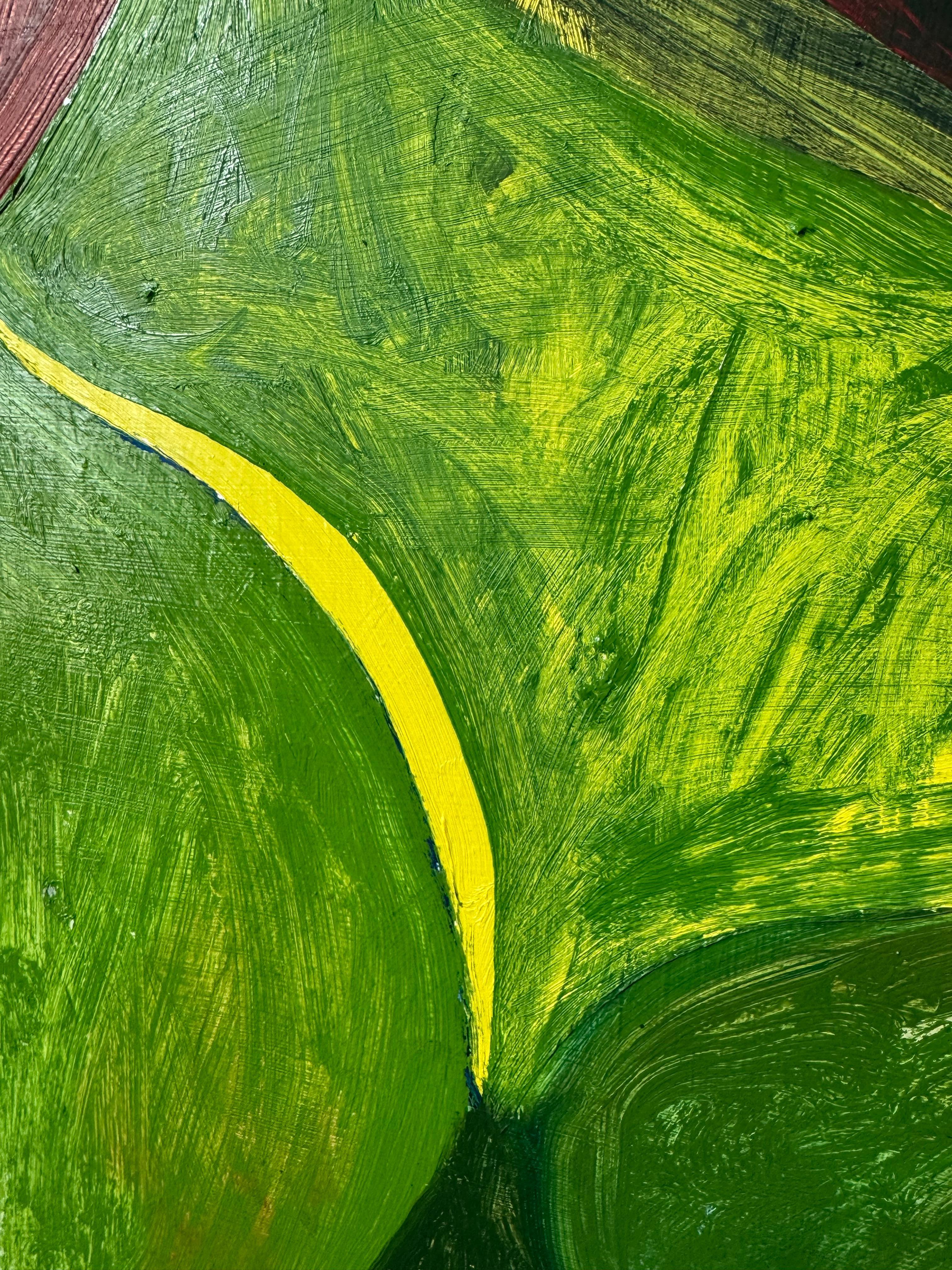 Picche, Pittura astratta contemporanea - Painting Astratto di Matt Higgins
