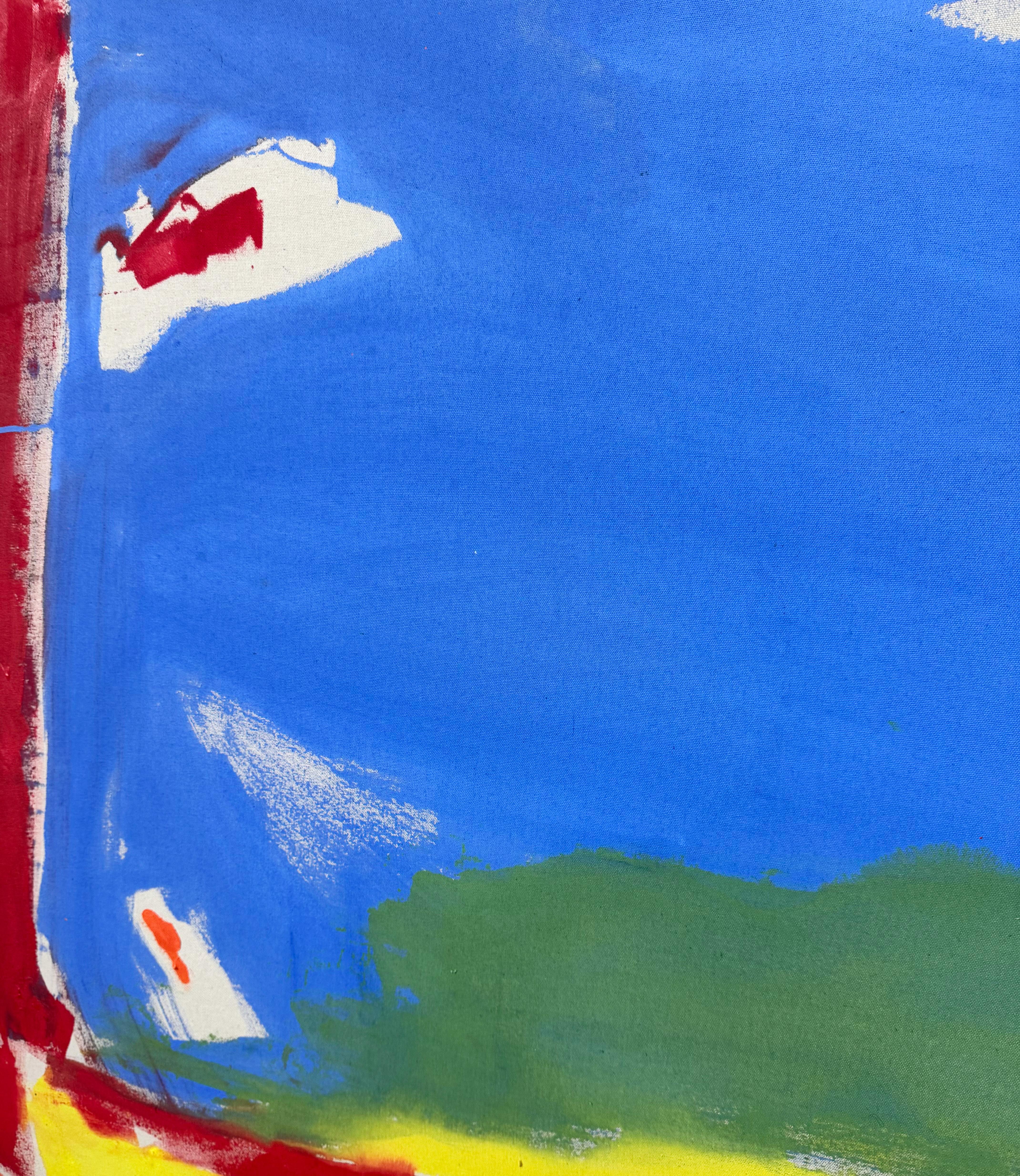 Summer Horizon, Contemporary Abstract Painting For Sale 2