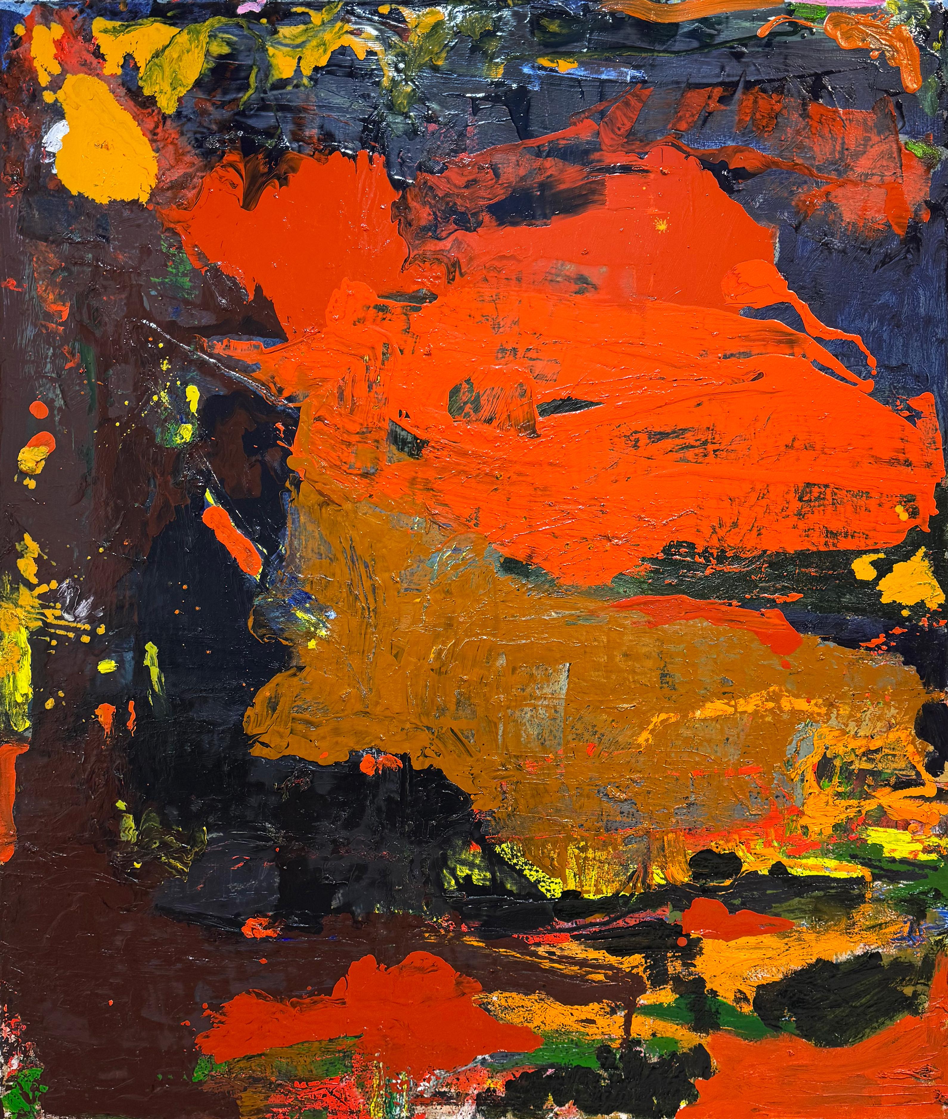 Tectonic Heat, Contemporary Abstract Painting