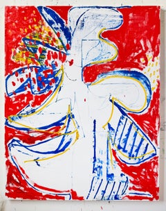 Velocity Bloom, Zeitgenössische abstrakte Malerei von Matt Higgins