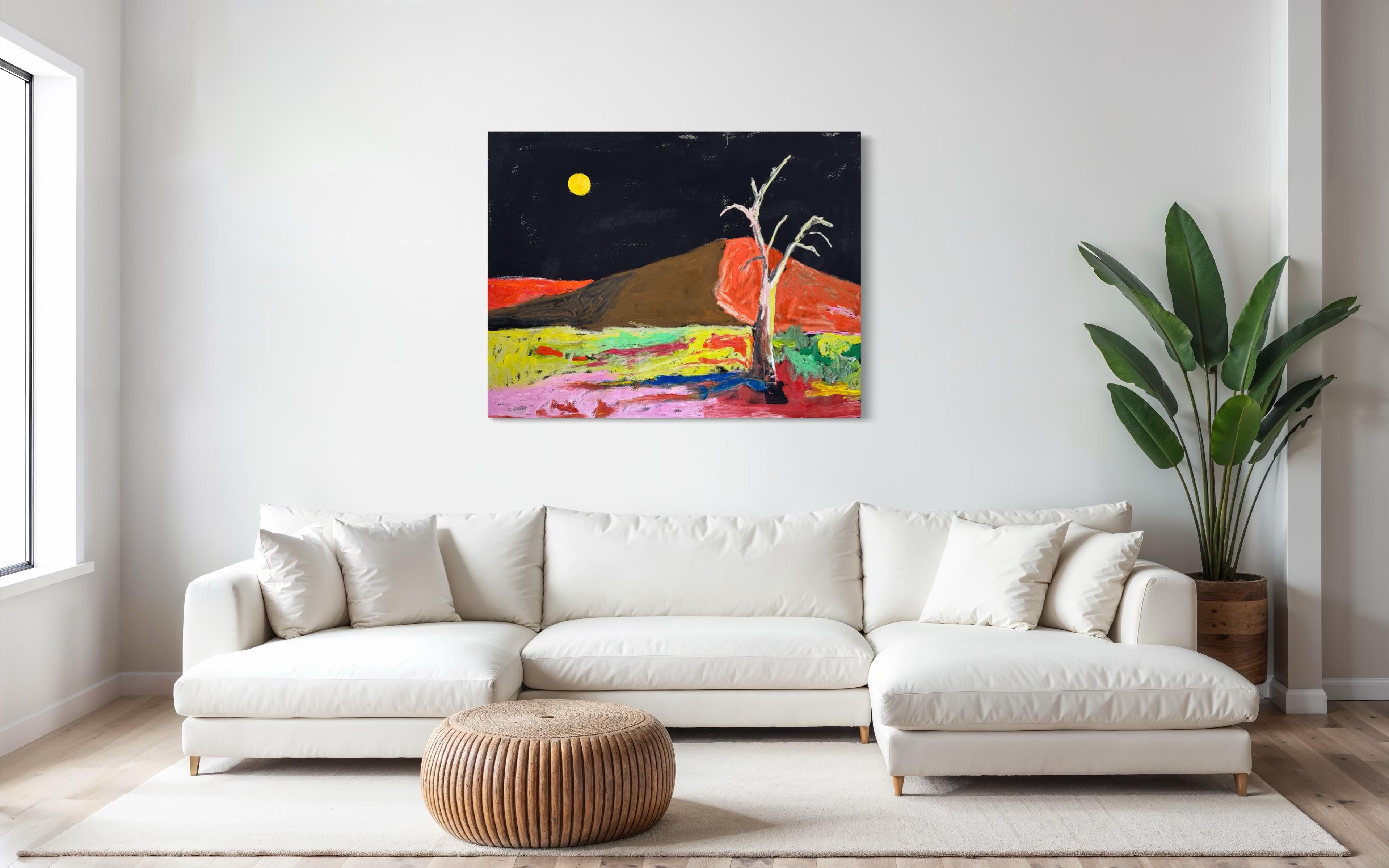 Allá Afuera, Pintura Contemporánea de Paisaje en venta 1