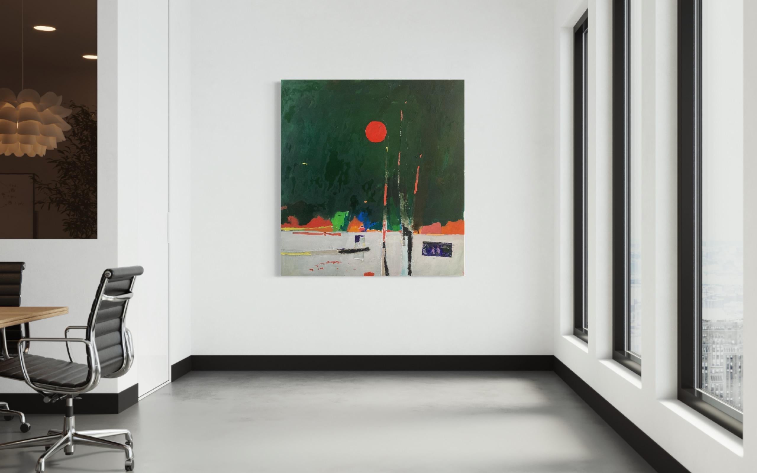 What Remains, Contemporary Abstract Landscape Painting im Angebot 3