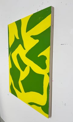 Winding Verdant, Pittura astratta contemporanea