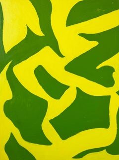Winding Verdant, Pittura astratta contemporanea