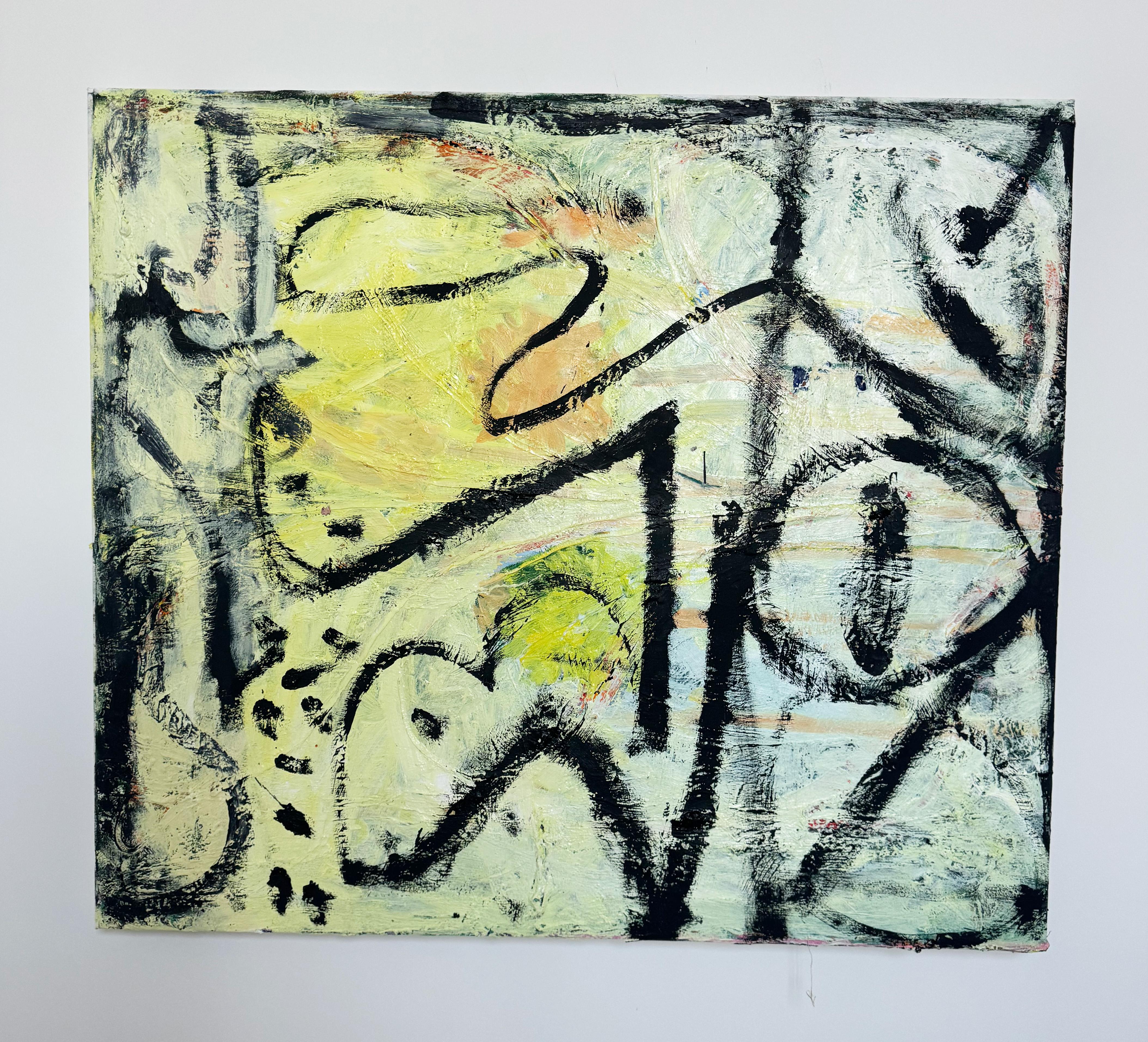Adorazione, Pittura astratta gestuale contemporanea in vendita 2