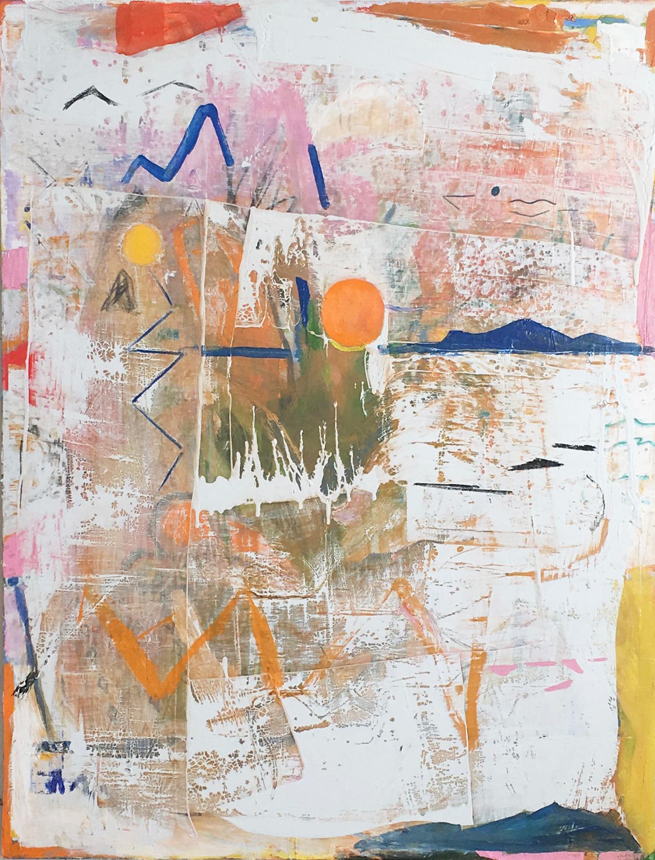 PRAIRIE TRAIL Original Oil Pastel Art, Original Painting, Oil Pastel