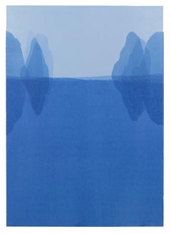 Ha Long Bay III, Matt Jukes, Limited Edition Seascape Print, Blue Ocean Artwork