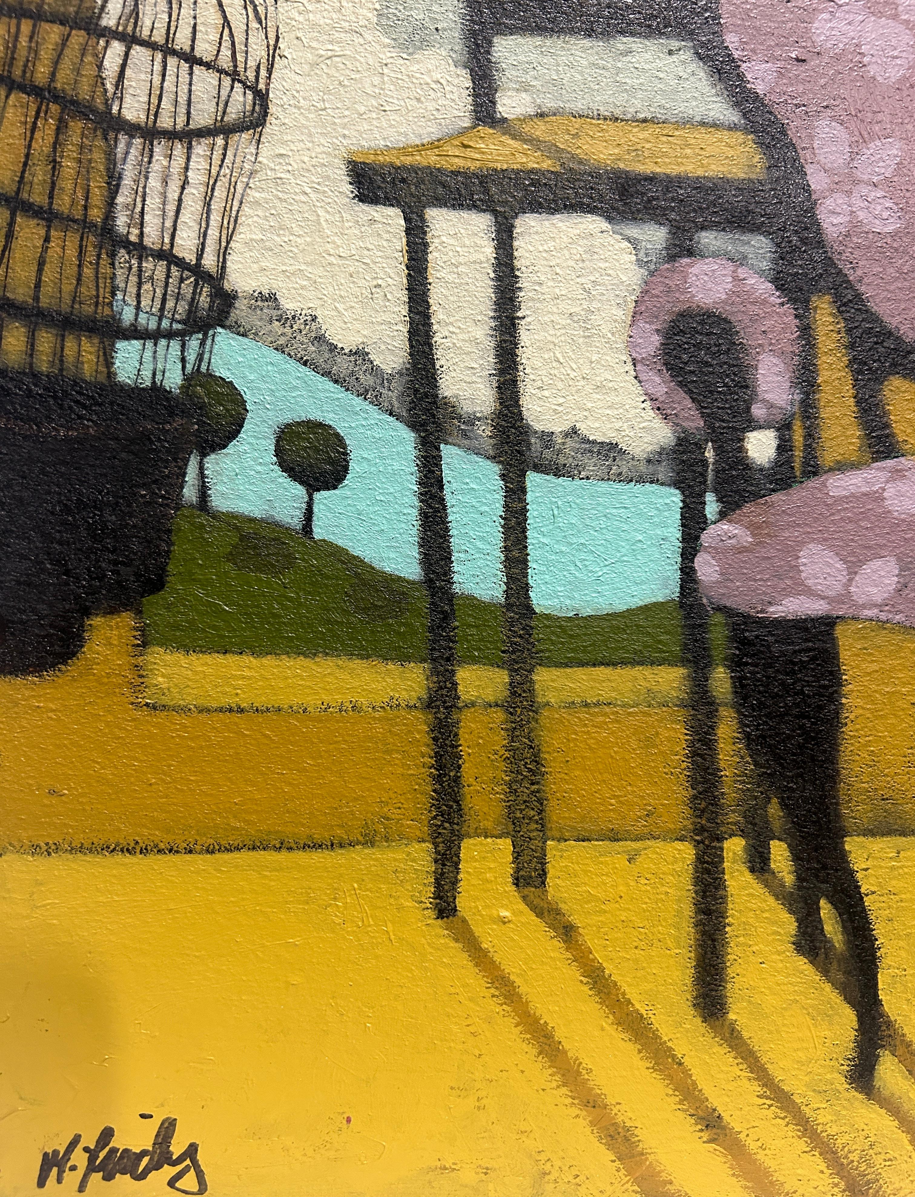 Fauteuil - Marron Interior Painting par Matt Lively