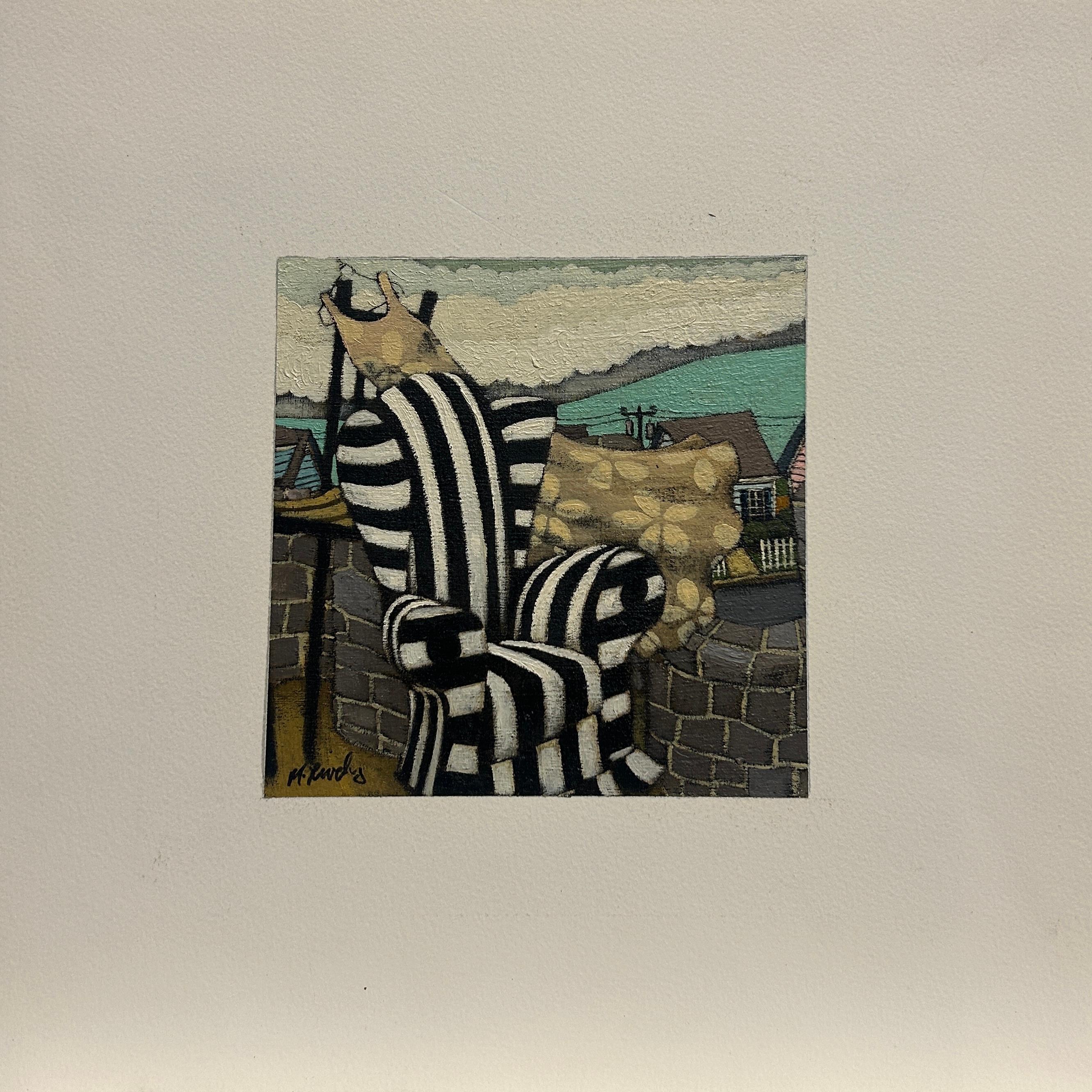Matt Lively Interior Painting - Zebra Chair
