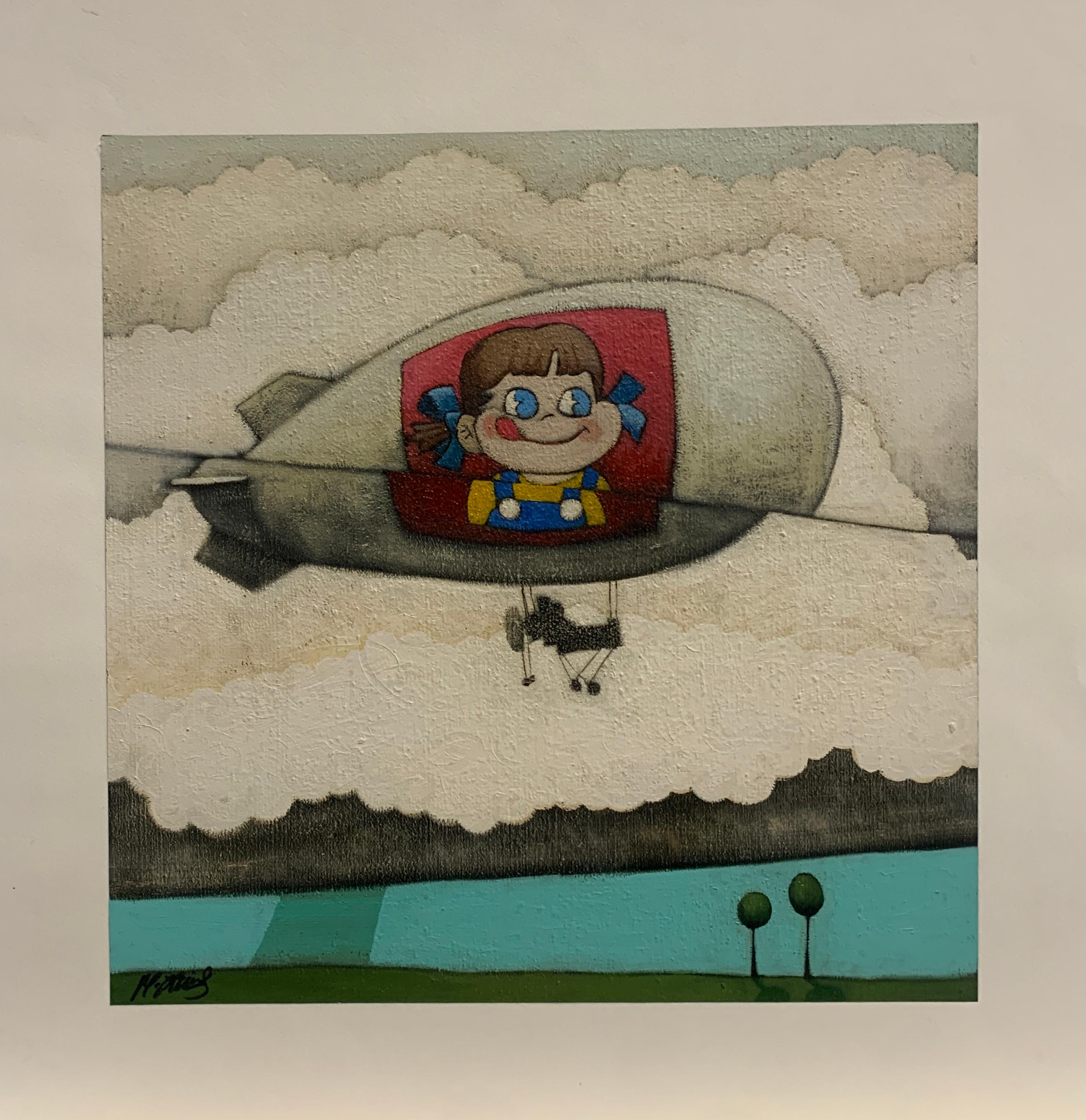 Matt Lively Interior Painting – Zeppelin Girl