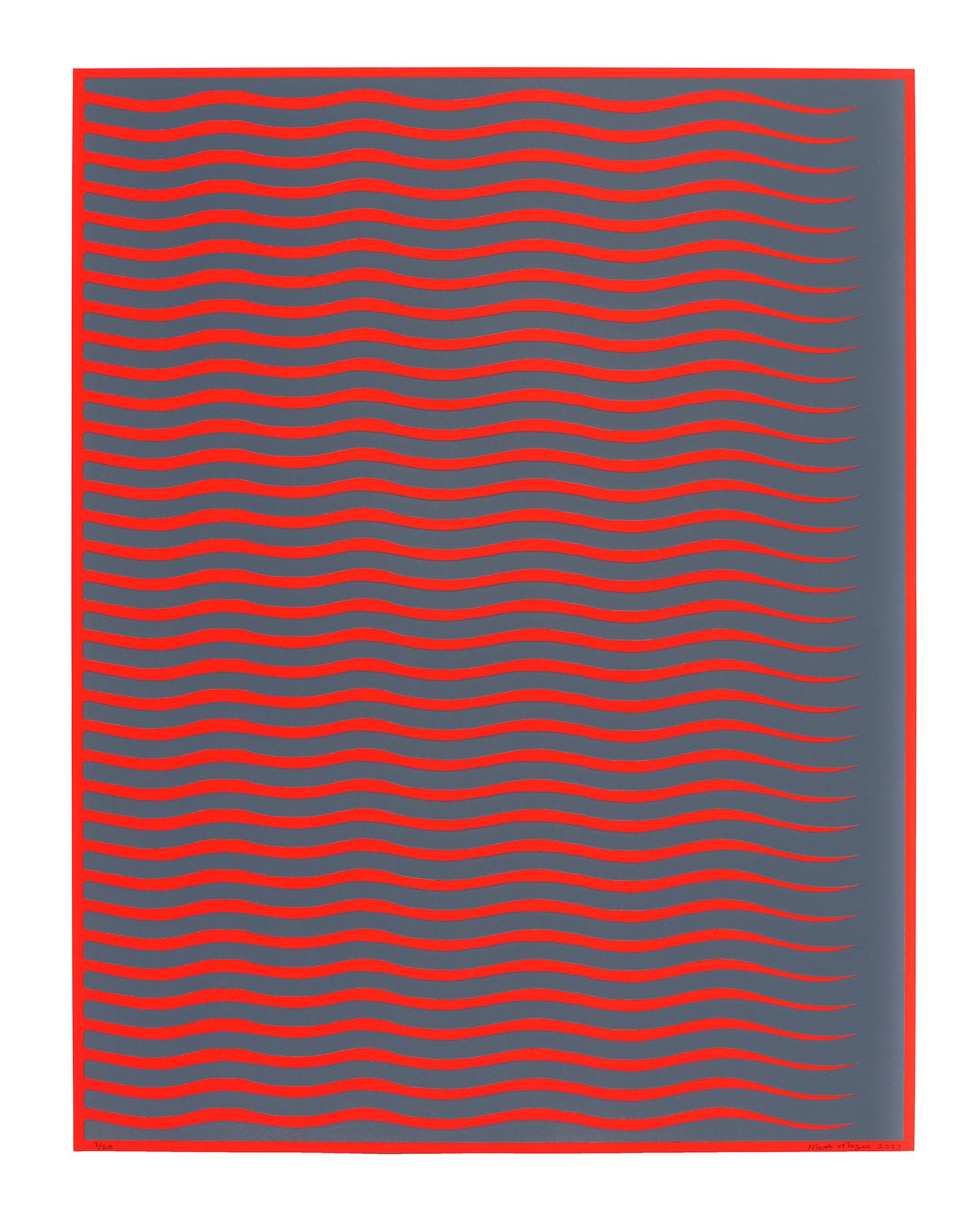 Matt Magee Abstract Print - Water Margin
