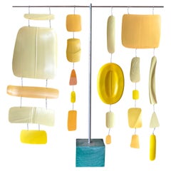 Matt Magee Yellow ‘Hanger’ Sculpture