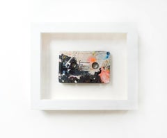 Matt Maust "Untitled (painted cassette)", 2014 in artist's frame