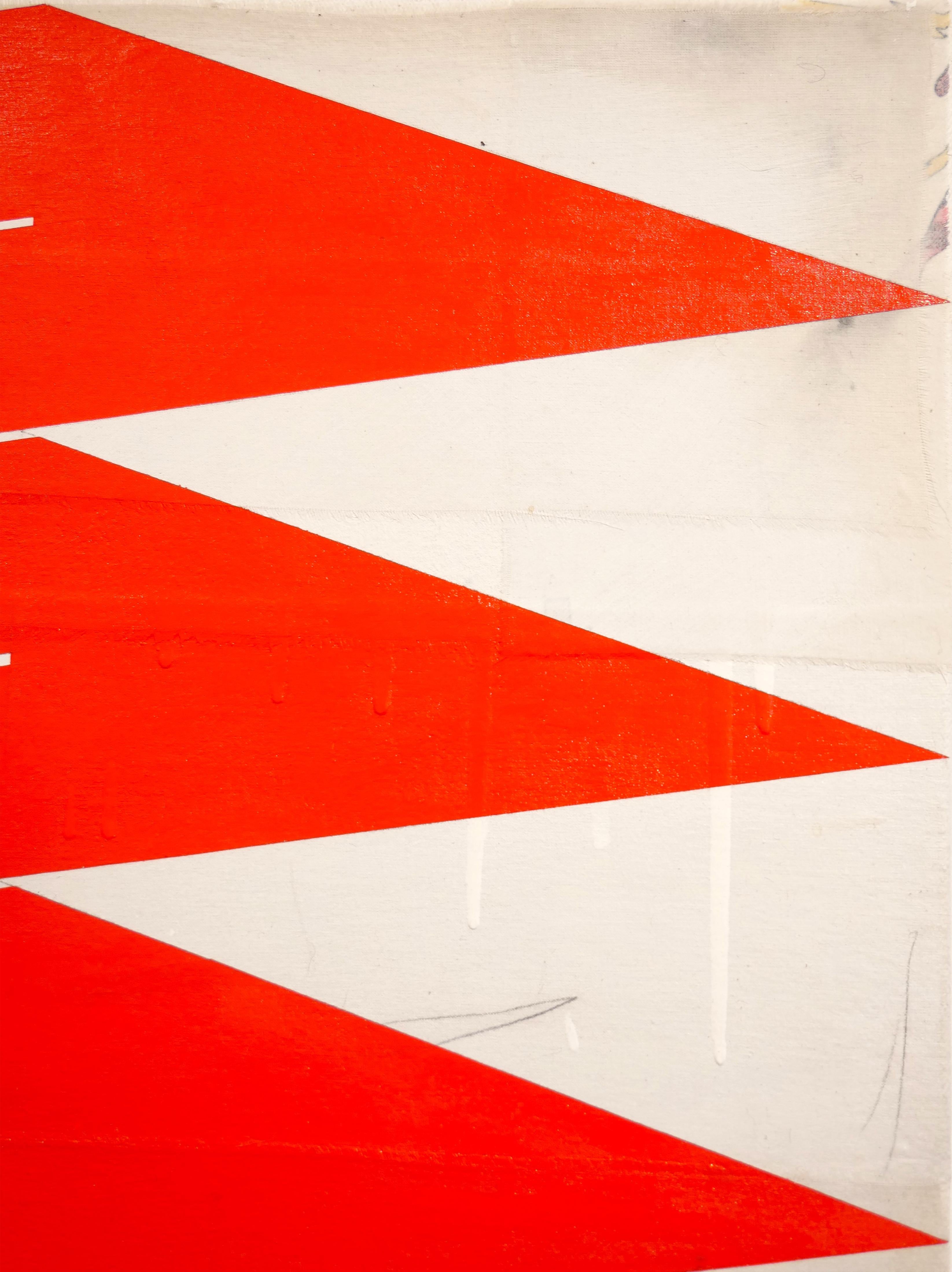 Contemporary abstract painting by local Houston artist Matt Messinger. Currently featured in the show 