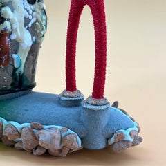 Zeitgenössisch, Mixed Media, Keramik, Skulptur, Funktionsbecher, Utilitär