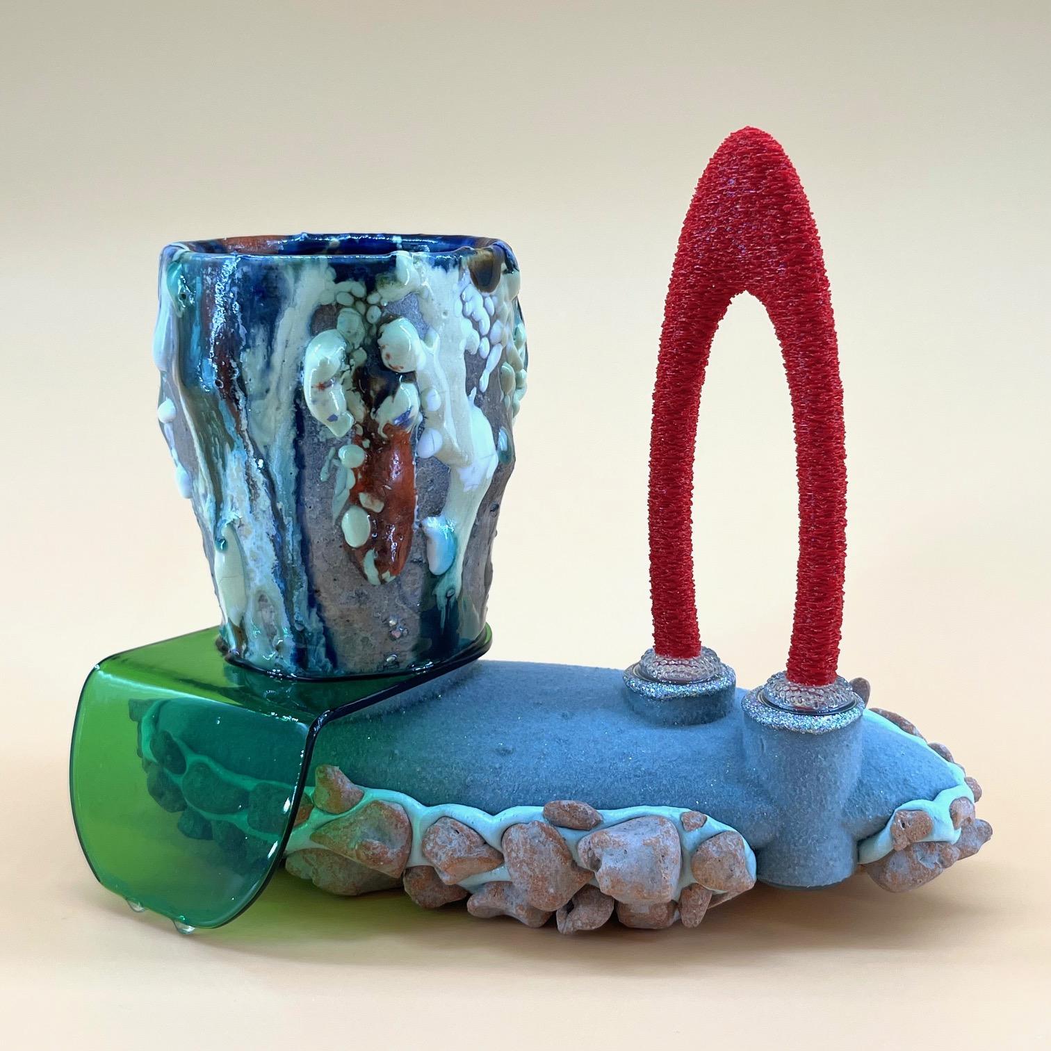 Contemporary, Mixed Media, Ceramic, Sculpture, Functional Mug, Utilitarian

Matt Mitros was born in Philadelphia, PA. Upon completing his BFA at Penn State University, he was an Artist-In-Residence at Arrowmont School of Arts &amp; Crafts as well as