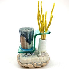 ""Mug Composition 126", Zeitgenössisch, Mixed Media, Skulptur, Abstrakt