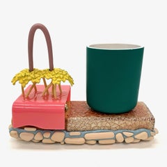 "Mug Composition Number 107", Contemporary, Mixed Media, Ceramic, Sculpture