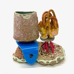 "Mug Composition Number 110", Contemporary, Mixed Media, Ceramic, Sculpture