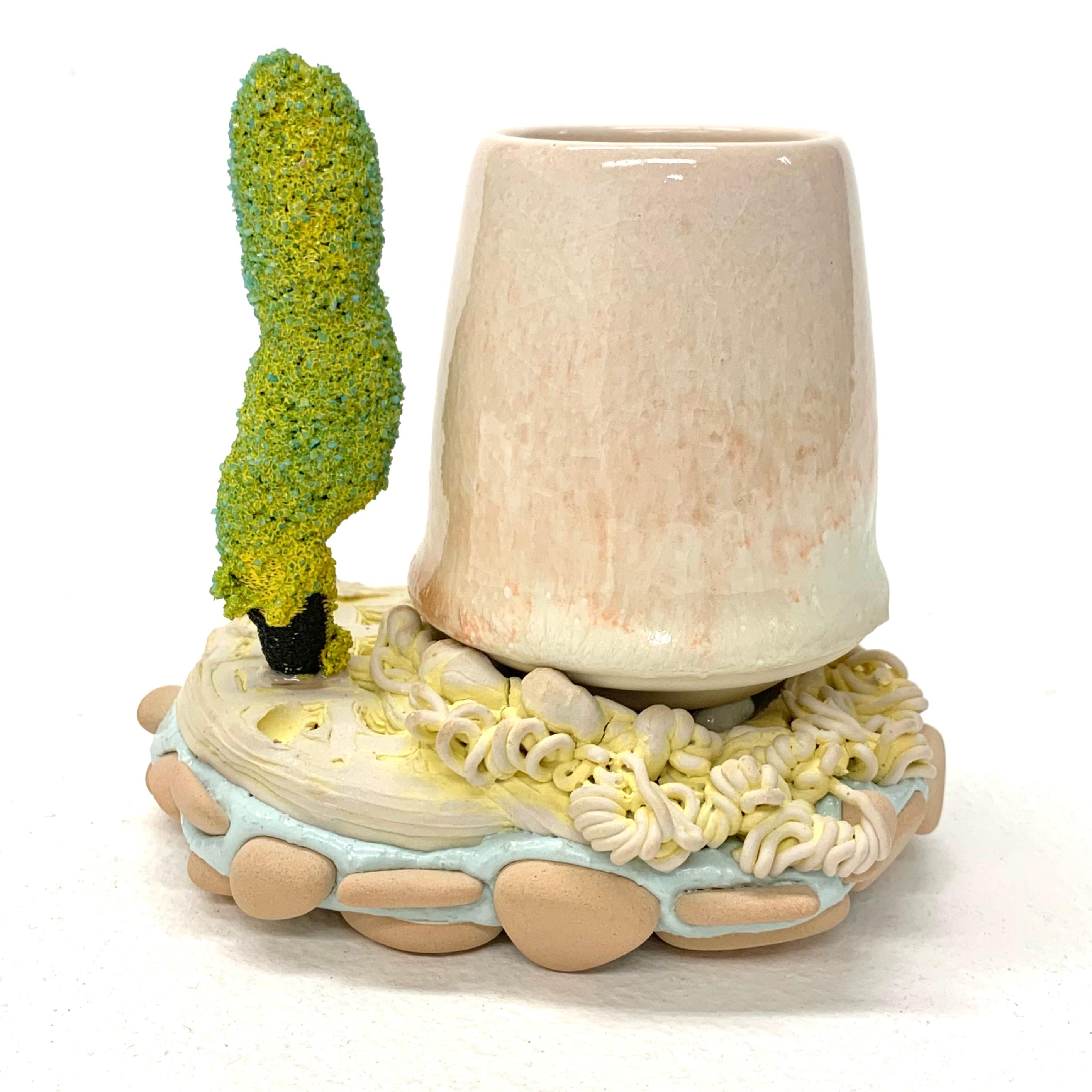 "Taza Composición Número 112", Contemporáneo, Técnica mixta, Cerámica, Escultura, Taza