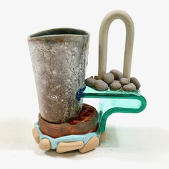 "Mug Composition Number 122", Contemporaneo, Tecnica mista, Ceramica, Scultura, Tazza