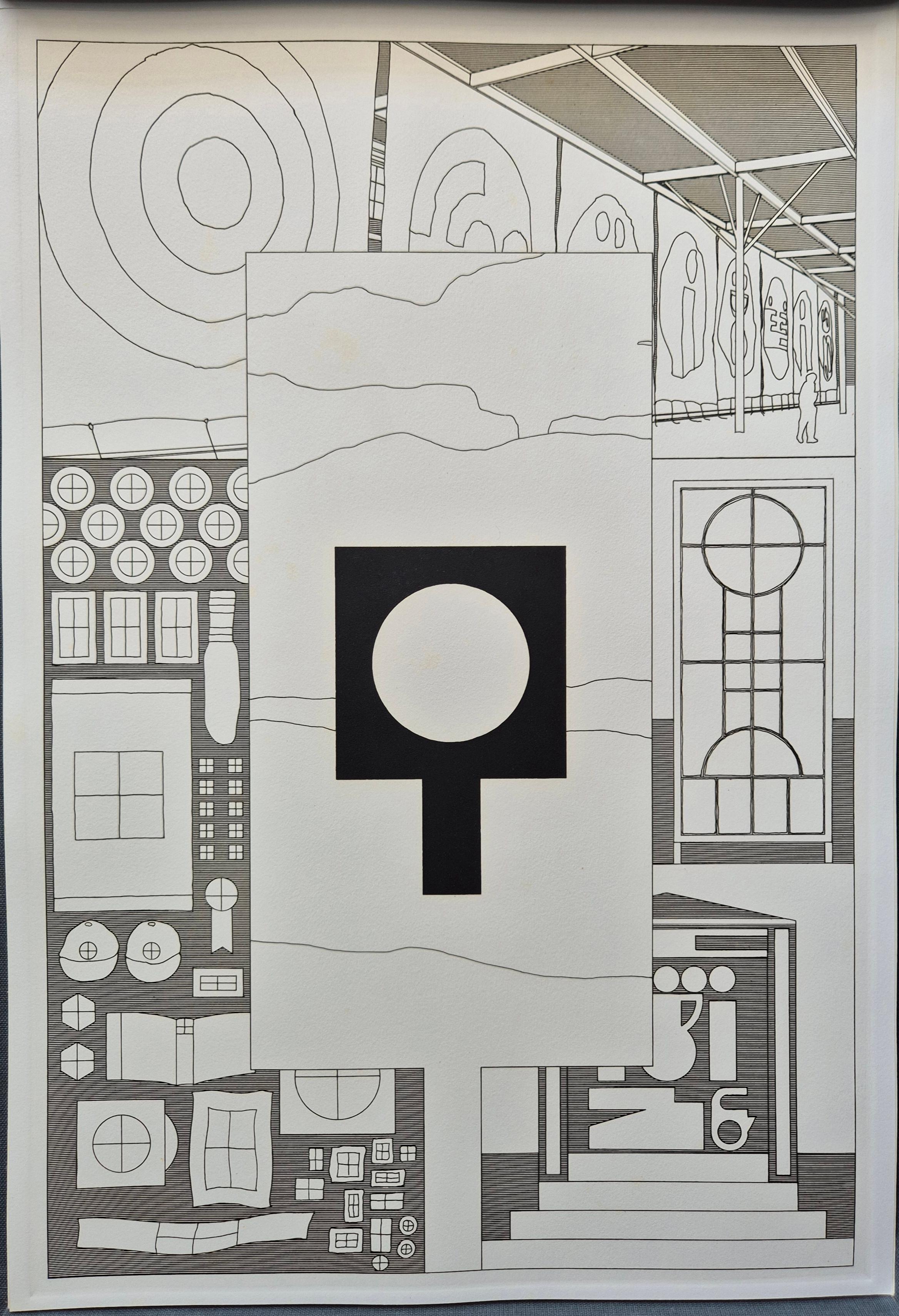 Matt Mullican -- Untitled (Portfolio 2) For Sale 10