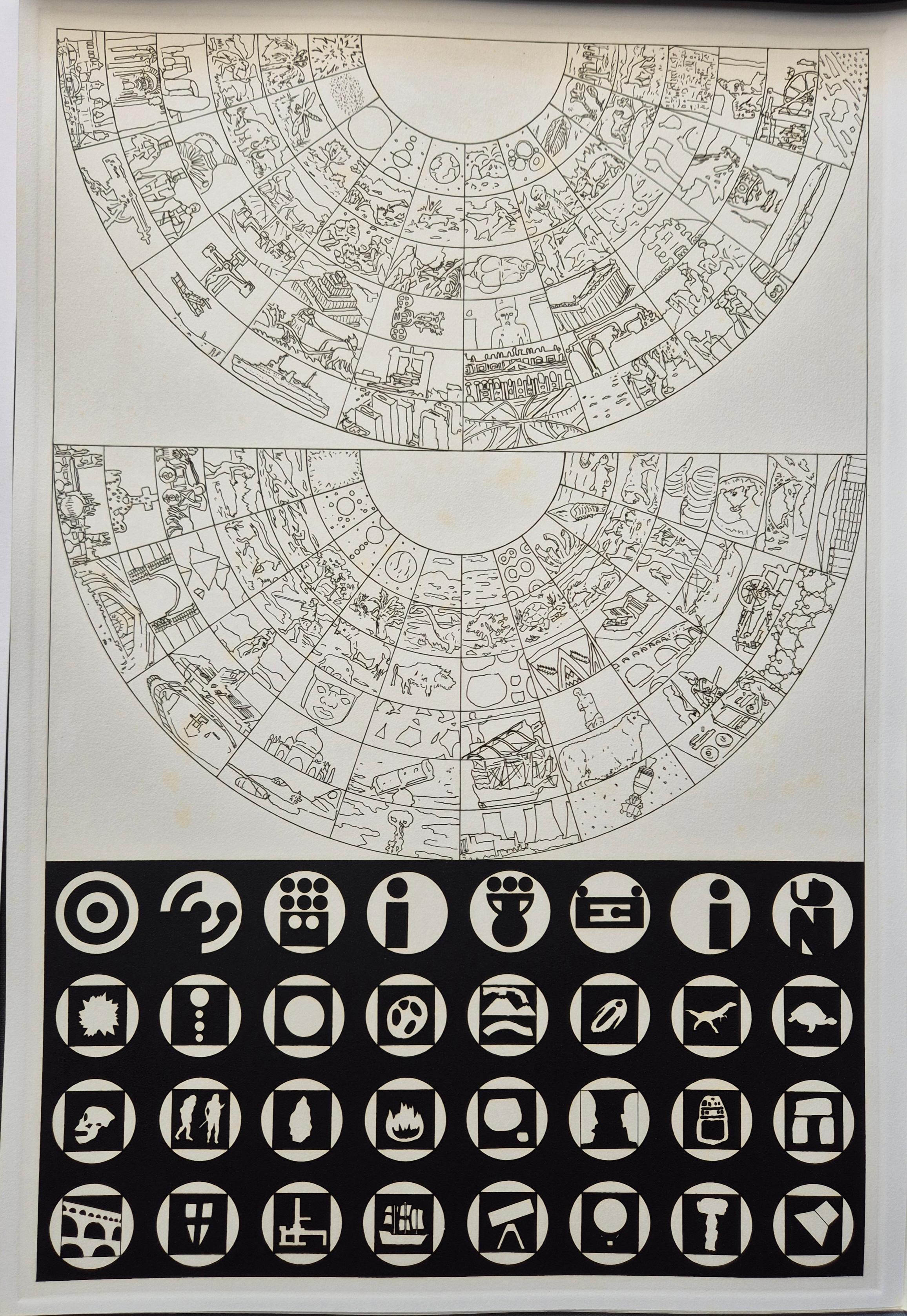 Matt Mullican -- Untitled (Portfolio 2) For Sale 14