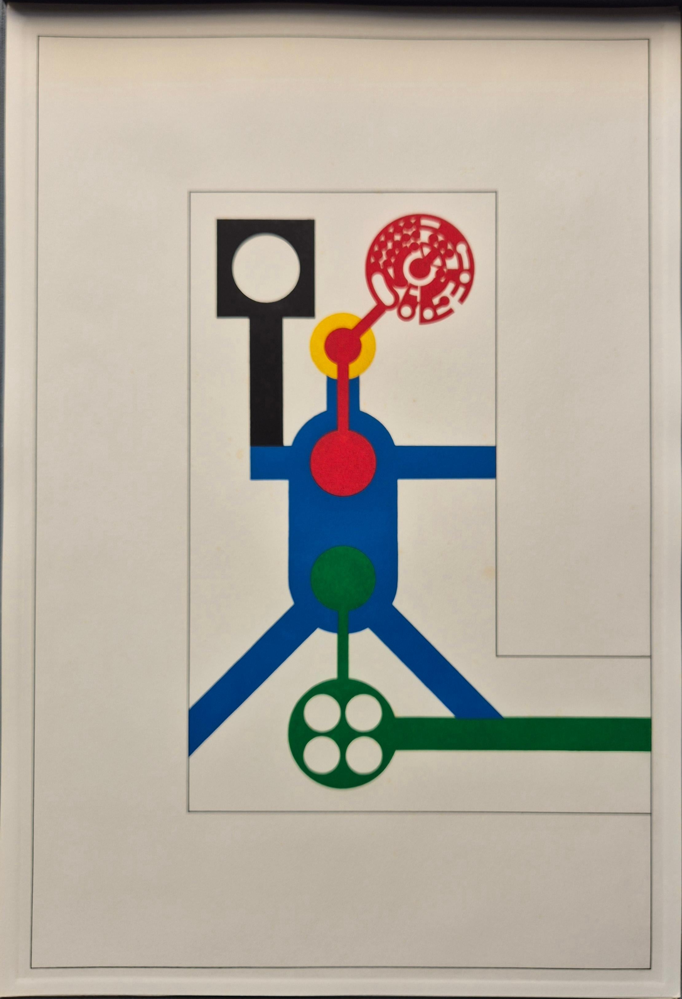 Matt Mullican -- Untitled (Portfolio 2) For Sale 5