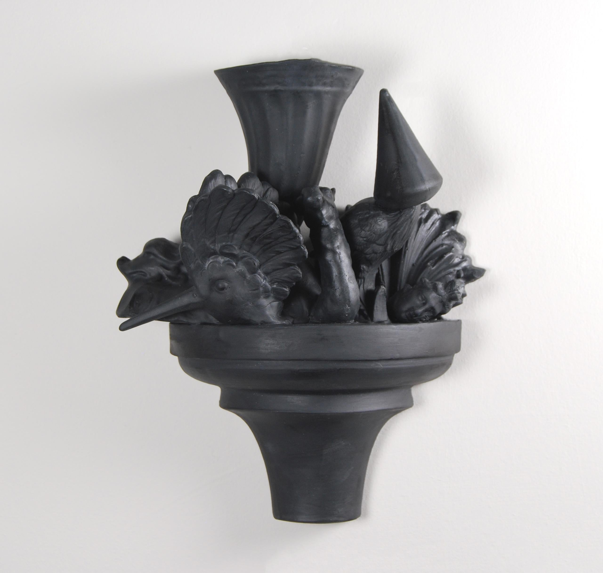 Wall Sconce with Camel - Sculpture by Matt Smith
