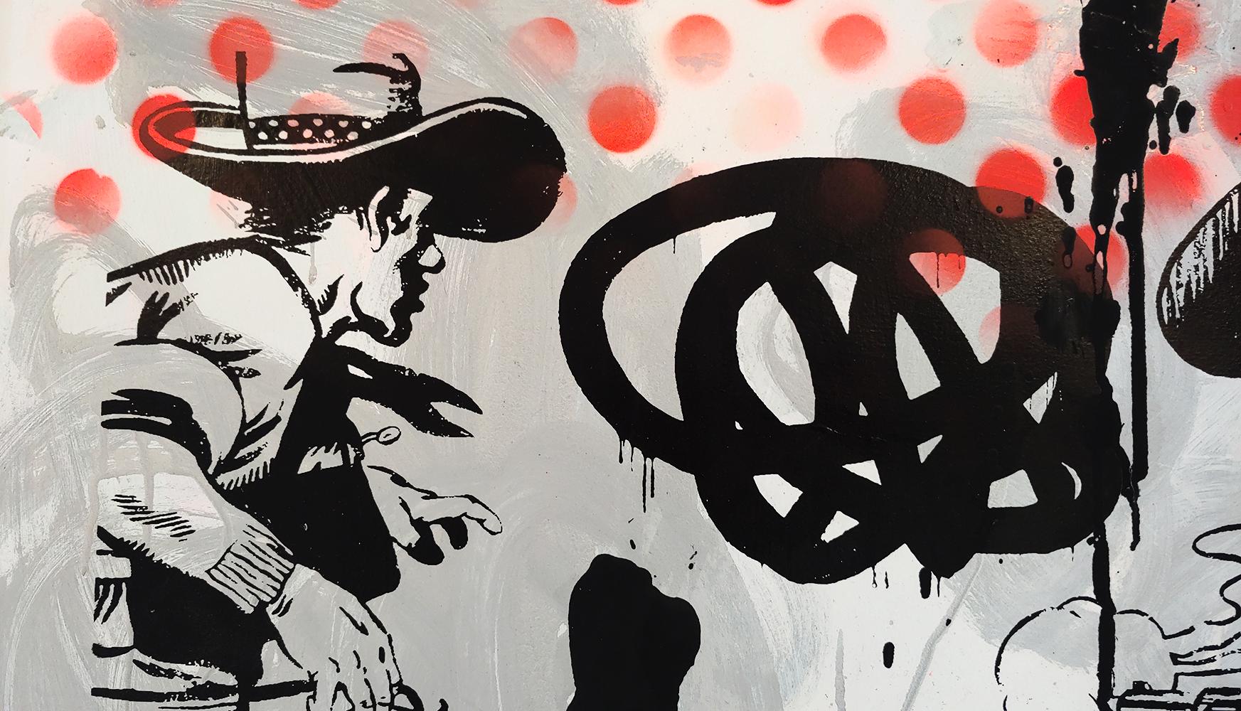 Wir freuen uns, Ihnen mitteilen zu können, dass wir nun exklusiv die Pop Art Cowboy- und Cowgirl-Gemälde des Künstlers Matt Straub vertreten. Wir in der Galerie sind seit mehr als einem Jahrzehnt von den Pop-Western-Gemälden von Straub begeistert