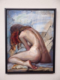 "Exposed" - Pittura a olio originale su pannello