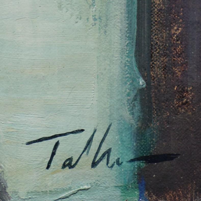 „Lost in Thought“ (2024) von Matt Talbert, Original-Ölgemälde, Porträt im Angebot 3
