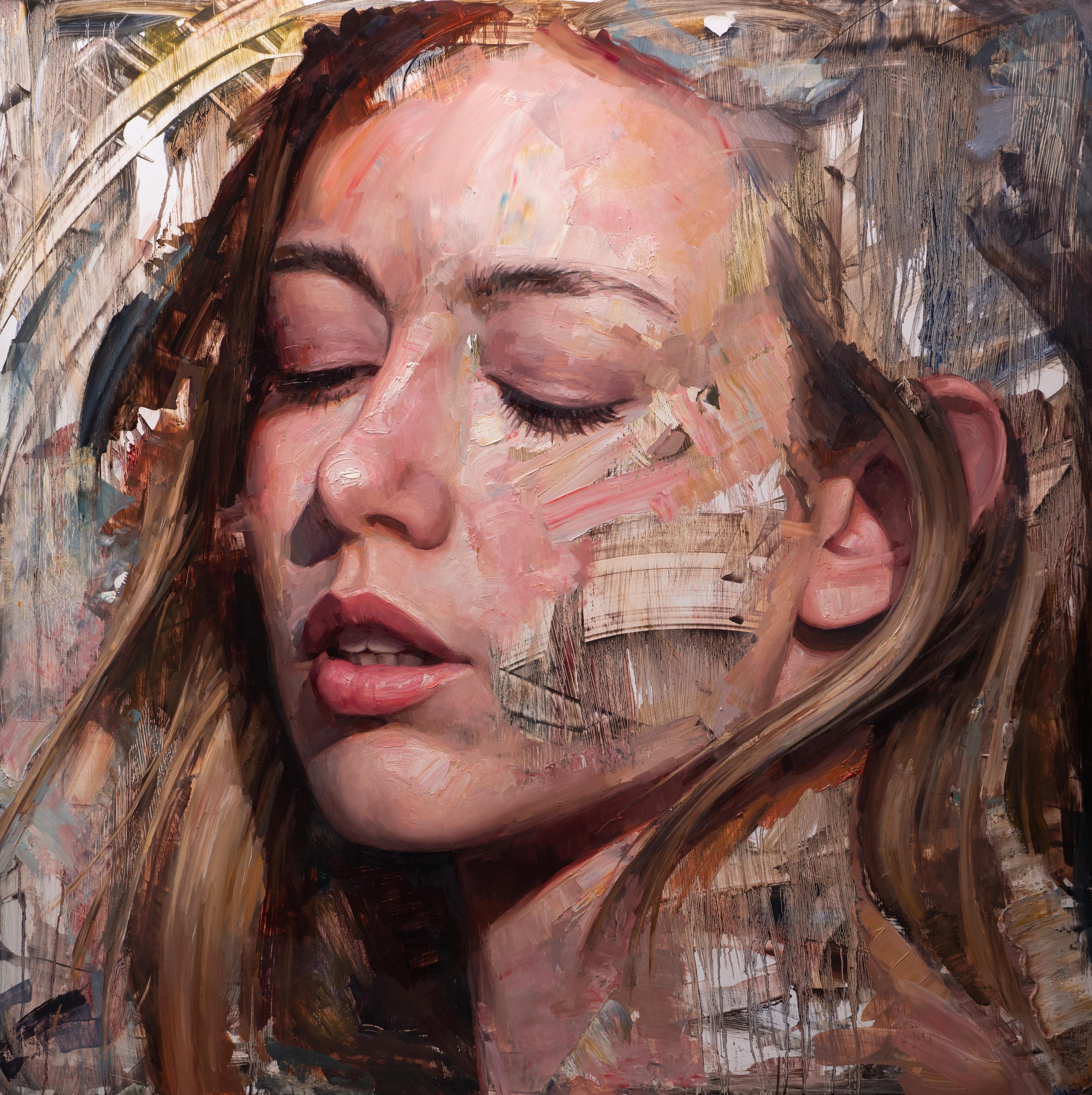 Matt Talbert Figurative Painting - "Moment of Clarity" Oil Painting