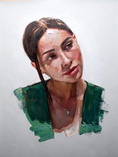 "Priscilla", Oil Painting