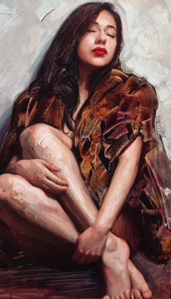 "Remember When" (2024) di Matt Talbert, Pittura a olio originale, Ritratto