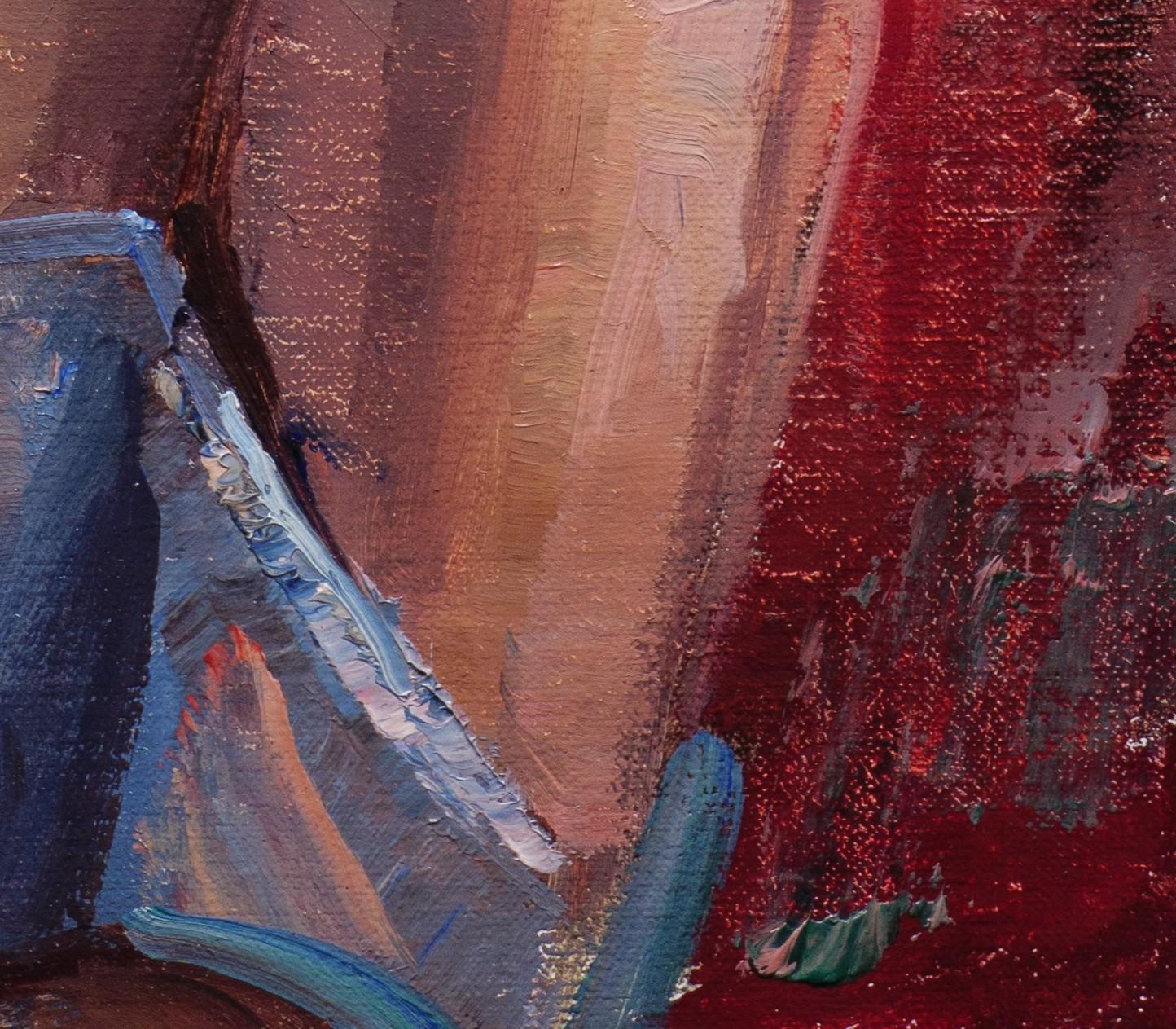 „Secret Desire“ (2024) von Matt Talbert, Original-Ölgemälde, Porträt im Angebot 7