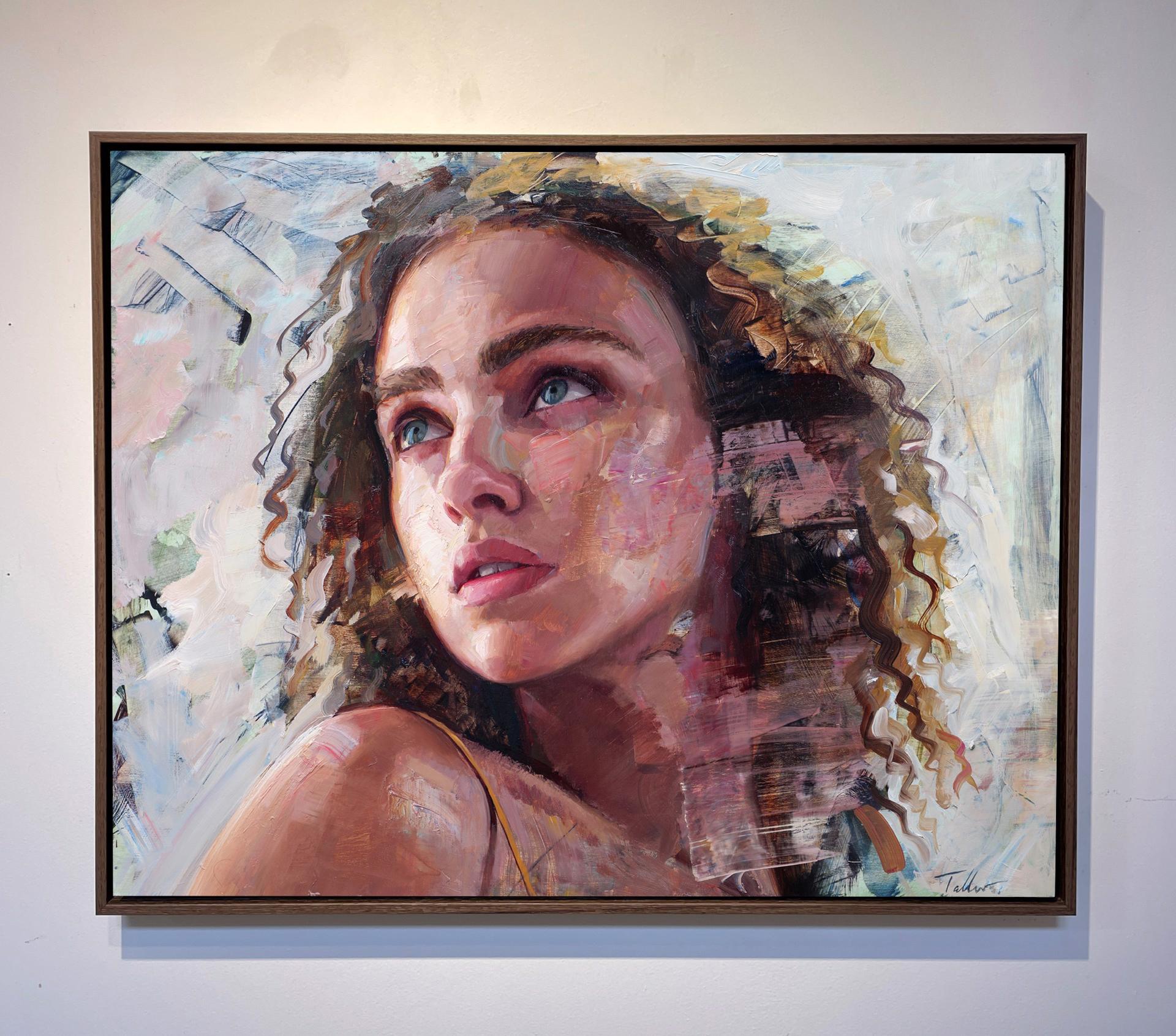 „Waiting for a Sign“, Original-Ölgemälde – Painting von Matt Talbert